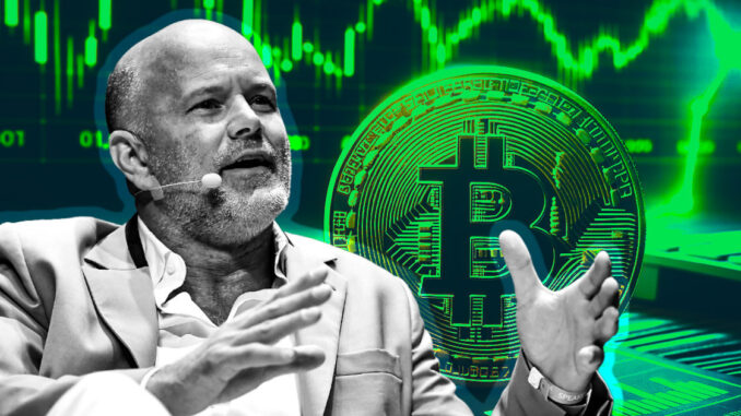 Galaxy Digital CEO Mike Novogratz says Bitcoin reaching $100,000 is 'just the start'