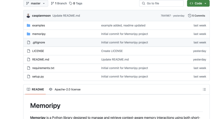 Meet Memoripy: A Python Library that Brings Real Memory Capabilities to AI Applications