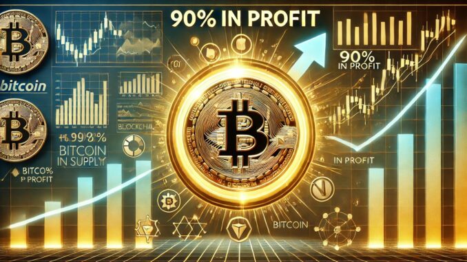 90% Of Bitcoin Supply In Profit – Could This Cycle Mirror The 2017 Bull Run?