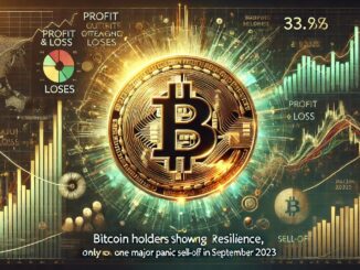 Bitcoin Holders Stay Resilient: Profits Outweigh Losses With Only One Major Panic Sell-Off In September 2023