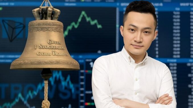 Justin Sun-backed Tron Inc. to ring Nasdaq bell tomorrow following Justin Sun-backed Tron Inc. to ring Nasdaq bell tomorrow following reverse merger